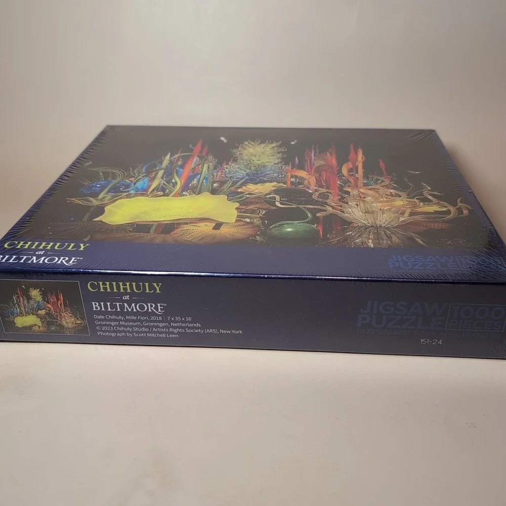 Dale Chihuly at Biltmore Puzzle Plus Jigsaw Puzzle Mille‎ Fiori 1000pcs NEW
